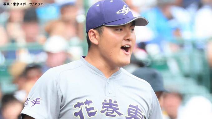 花巻東が2－1の接戦でクラーク国際破る！豪雨中断後に主将・千葉がV打、佐々木麟はノーヒット 3回戦は智弁学園と激突【甲子園】|TBS NEWS DIG