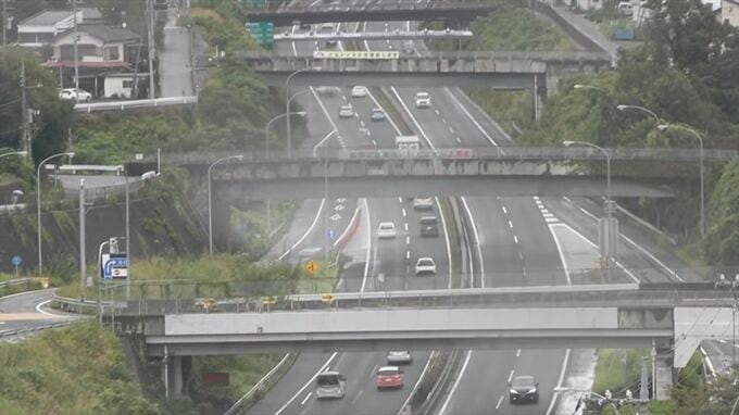 【台風25号の影響】　東名、中央道などで通行止めの可能性　中日本高速道路　|　山梨のニュース | ＵＴＹテレビ山梨
