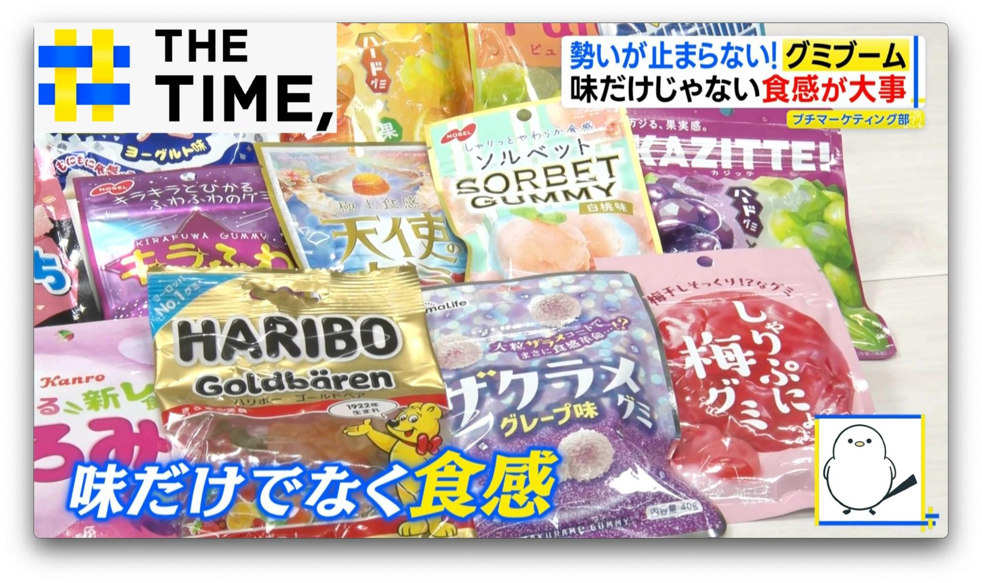グミ」新トレンドは“究極のソフト”…もはや「くず餅」感覚や「天使の