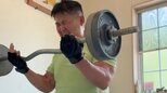 【 花田虎上 】上腕二頭筋をバーベルで奮闘〝軽いのでリハビリ〟 フォロワー歓喜「お兄ちゃんのふくらはぎ」|TBS NEWS DIG