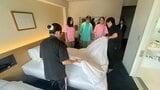 夏休みの小学生がベッドメイキング　別府市のホテルで仕事体験　大分　|　大分のニュース｜OBS NEWS｜大分放送