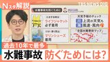水の事故が過去10年で最多　海で危険な時間は「午後2時」の理由　性別や年齢にも傾向【Nスタ解説】|TBS NEWS DIG