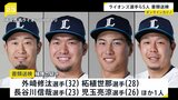 「埼玉西武ライオンズ」外崎修汰選手ら5人書類送検 オンラインカジノで賭博の疑い|TBS NEWS DIG