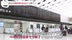 新型コロナの水際対策「28日まで」で終了へ　GWの入国スムーズにする狙い　政府が前倒しで調整| TBS CROSS DIG with Bloomberg