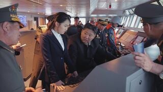 北朝鮮 金正恩総書記 新型駆逐艦の試験航海を視察　「海軍が核戦争の抑止力の一翼に」| TBS CROSS DIG with Bloomberg