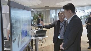 木原官房長官「将来医療や災害支援などに役立つというイメージがわいた」 AI使った社会インフラ技術など視察| TBS CROSS DIG with Bloomberg
