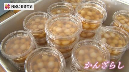 卒業祝う「かんざらし」島原市内5中学校で伝統の白玉スイーツ もちもち