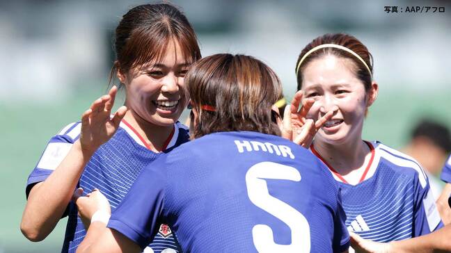 なでしこジャパン 2ー0で勝利!前半スコアレスも後半で谷川・清家がゴール、引いて守る相手に苦戦も白星発進【AFC女子アジアカップ】|TBS NEWS DIG