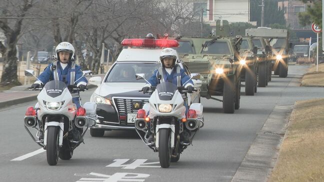 「訓練を通じて連携を密に」　武装勢力の侵入を想定　警察と陸上自衛隊が共同訓練　山口|TBS NEWS DIG