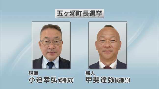 現職と新人の一騎打ち　五ヶ瀬町長選挙今夜開票|TBS NEWS DIG