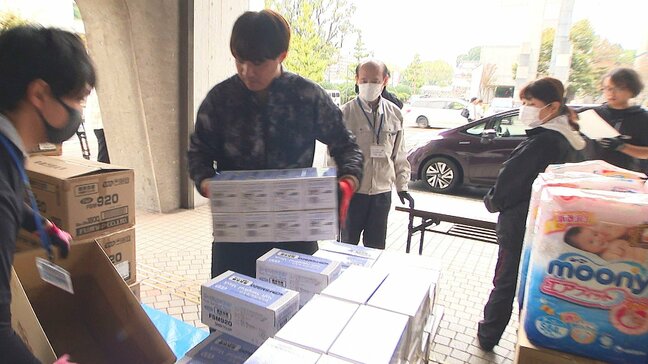 期限迫る災害備蓄品 大分県が福祉施設・団体に無償配布|TBS NEWS DIG