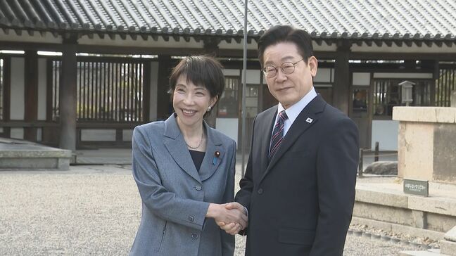 日韓首脳が法隆寺を訪問　首脳同士の個人的信頼深める　13日にはドラムセッションでBTS「Dynamite」など演奏|TBS NEWS DIG