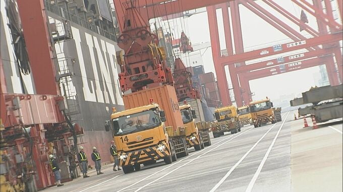 今年上半期の貿易収支　4期連続の赤字　対中国の貿易収支は過去最大赤字　自動車輸出が3割近く減