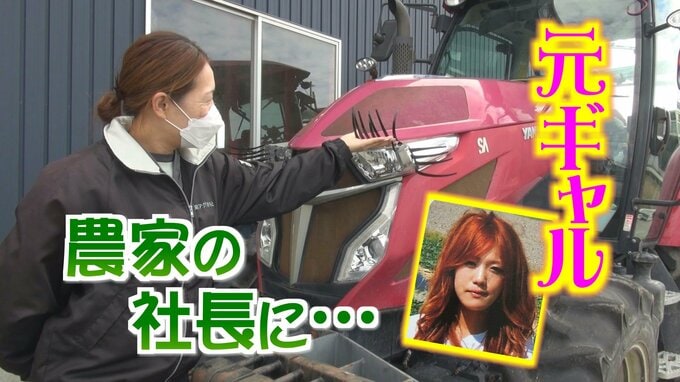 絶対 田んぼせんわ！と思ってた “元ギャル”が農家の社長に… 愛車の “つけまつげトラクター” で父の農地を譲り受け耕作面積80倍！　富山・入善町　|　富山のニュース｜天気・防災｜チューリップテレビ