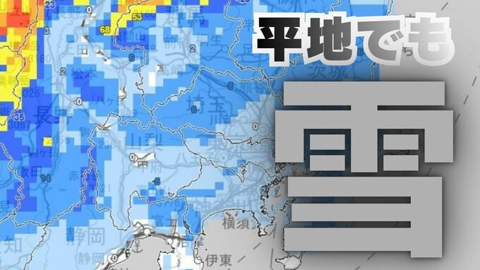 【大雪情報】関東甲信地方　広い範囲で雪が降り平地でも大雪に…9日昼前にかけて山沿いや山地を中心に、平地や伊豆諸島でも大雪となる所がある見込み【雪と雨のシミュレーション】　|　富山のニュース｜天気・防災｜チューリップテレビ