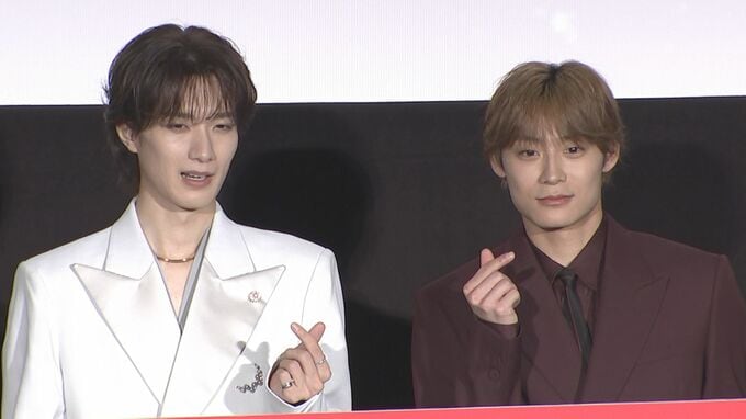 【山中柔太朗＆髙松アロハ】カバー曲『LOVE 2000』の本家hitomiがサプライズ登場　絶賛コメントに「本当に幸せです」|TBS NEWS DIG