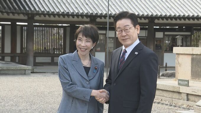 日韓首脳が法隆寺を訪問　首脳同士の個人的信頼深める　13日にはドラムセッションでBTS「Dynamite」など演奏