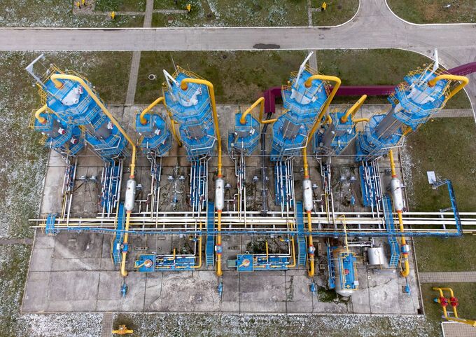 プーチン氏、ウクライナ経由のガス輸送を悲観－早期の契約成立不可能