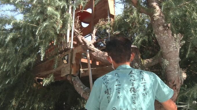 78歳の一級建築士が自宅に作った6mのツリーハウス…きっかけは「骨髄異形成症候群」で“余命1年”と宣告された妻への思い…「元気づけることができるかな」　夫婦の絆と挑戦とは|TBS NEWS DIG