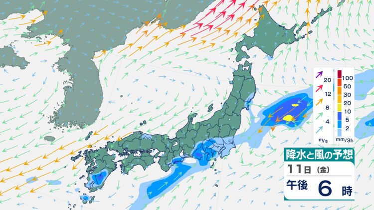 秋雨前線が停滞】来週にかけて雨具手放せない一週間に 15日(火)は湿っ
