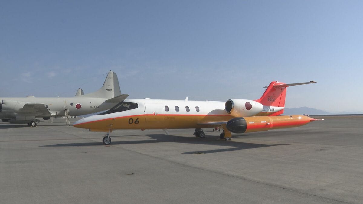 海自訓練支援機U36Aが37年の歴史に幕…感謝の気持ち込め機体に