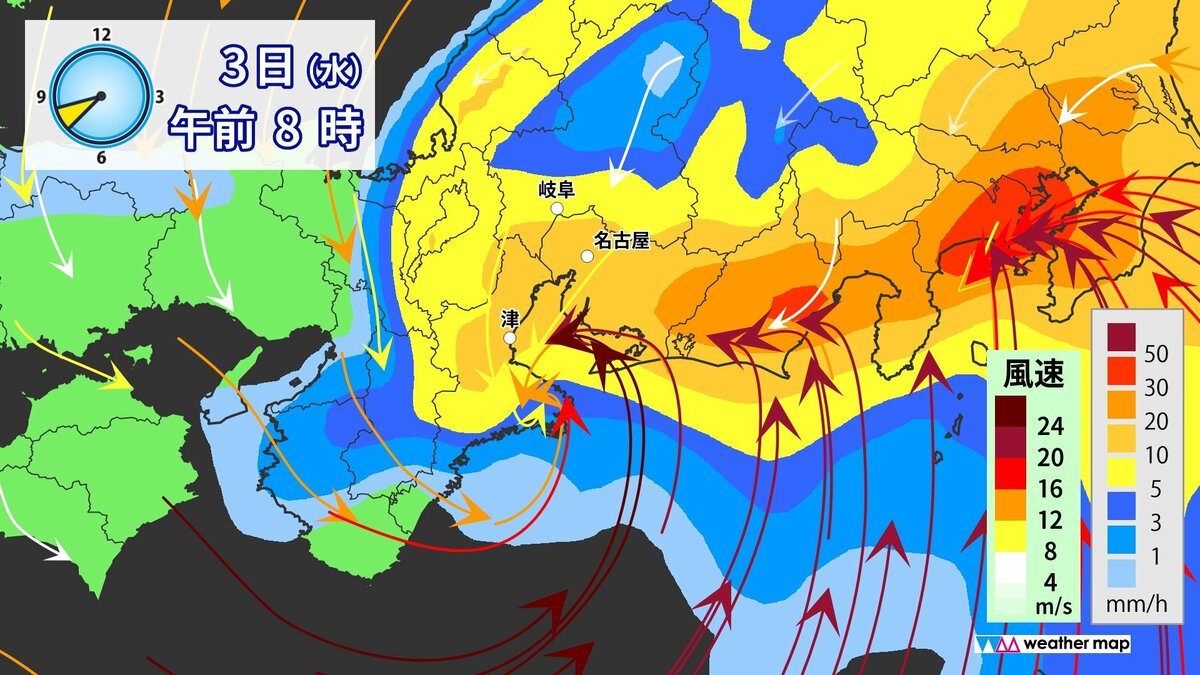【台風情報】台風6号 東海3県に最接近 影響は？茶色く濁った水が橋の高さまで… 河川氾濫・土砂災害に厳重警戒を