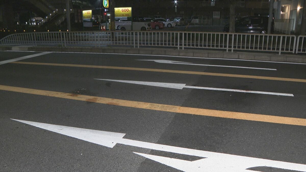 車2台にはねられ40代くらいの男性が死亡 中央分離帯を渡ったか 名古屋・天白区