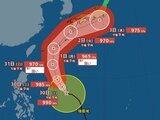 【台風情報】「台風6号(チャンミー)」発達しながら北上→東寄りに進路変え日本に接近 最大瞬間風速55m/s・中心気圧965 hPa・“強い勢力”に発達し本州にも影響か 今後の進路は? 気象庁29日最新情報【6月3日(水)にかけての雨風シミュレーション】|TBS NEWS DIG
