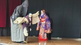中津市の神社で伝統の人形浄瑠璃 北原人形芝居を奉納 | 大分のニュース|OBS NEWS|大分放送