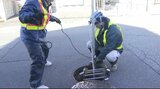 「道路陥没」事故受け県や自治体が下水道管などを緊急点検…カメラ使って腐食度合いの確認や路面の状況などをチェック、現時点で異常なし　|　SBC NEWS | 長野のニュース | SBC信越放送