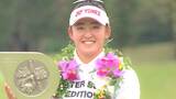 岩井千怜 女子ゴルフ国内開幕戦V！西郷との一騎打ち制し5バーディノーボギーでツアー通算5勝目|TBS NEWS DIG