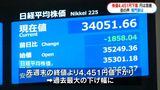 日経平均株価4451円下落…過去最大の下げ幅　1ドル141円台まで円高進む　株安と円高で生活への影響も？街の声と専門家の分析は　|　鹿児島のニュース｜MBC NEWS｜南日本放送