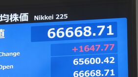 日経平均、一時1600円超値上がり　半導体関連や電子部品に買い注文　先週末ＮＹ市場の半導体株高受け　|TBS NEWS DIG
