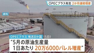 「供給全体の安定性に影響」OPECプラス有志8か国　5月も原油生産量20.6万バレル増産　エネルギー施設攻撃に懸念| TBS CROSS DIG with Bloomberg