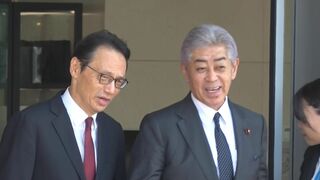 【速報】岩屋前外務大臣と中国・何立峰副首相の会談始まる　台湾有事発言後に初| TBS CROSS DIG with Bloomberg