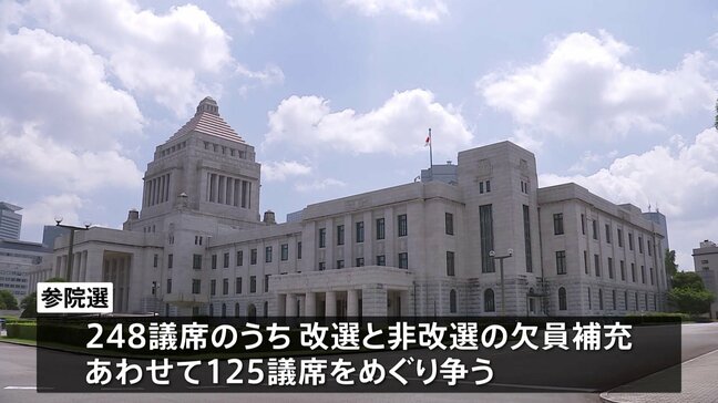 参議院選挙きょう投開票、最大の焦点は与党が過半数維持出来るか　期日前投票は過去最多に|TBS NEWS DIG