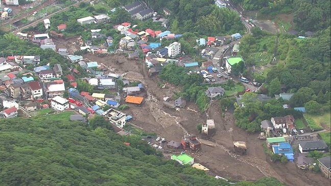 28人が犠牲となった熱海市の土石流 5月から盛土規制法の運用開始へ 高さに応じて許可や届け出必要 大分|TBS NEWS DIG