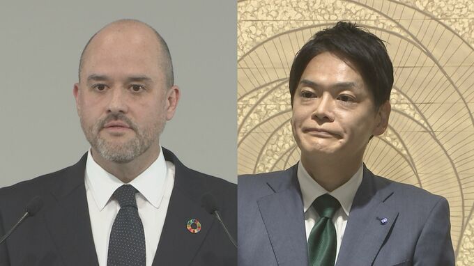 日産自動車エスピノーサ社長が横浜市長を訪問　神奈川県内2工場での生産終了を報告　山中市長は今後について迅速な情報開示を要望|TBS NEWS DIG