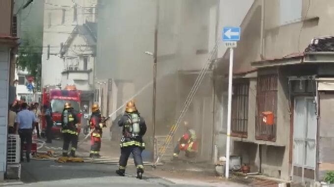 鳥取市の中心市街地で建物火災発生　|　BSSニュース | BSS山陰放送