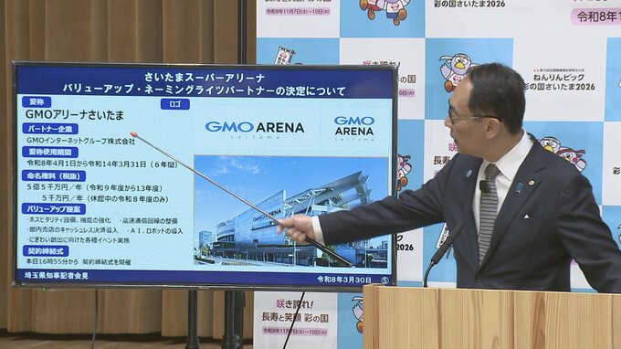さいたまスーパーアリーナの愛称が「GMOアリーナさいたま」に決定|TBS NEWS DIG