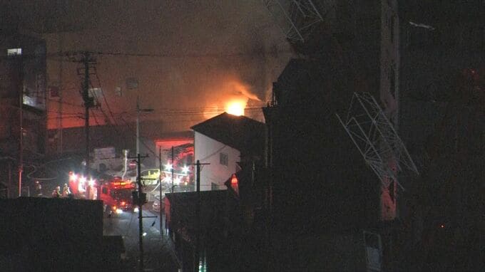 JR郡山駅近くの住宅で火災　1人の遺体発見　85歳女性と連絡取れず　福島　|　福島のニュース│TUF