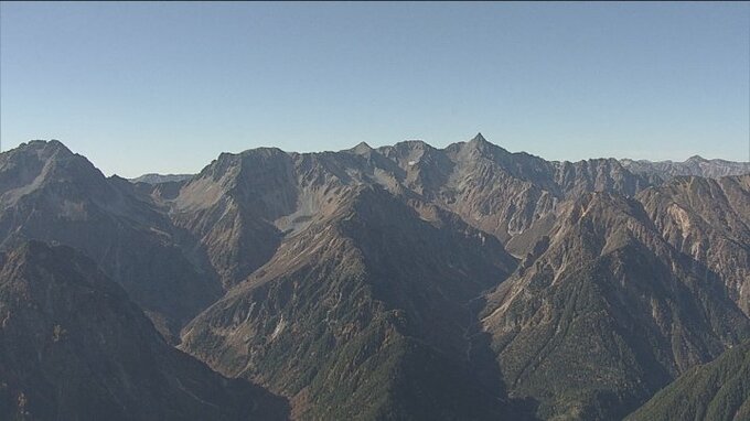 北アルプスの奥穂高岳で遭難　山梨県の男性が死亡|TBS NEWS DIG
