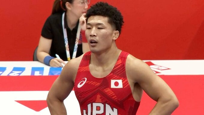 レスリング五輪王者・日下尚は銀メダル　イランの若きホープに屈す【アジア大会】|TBS NEWS DIG