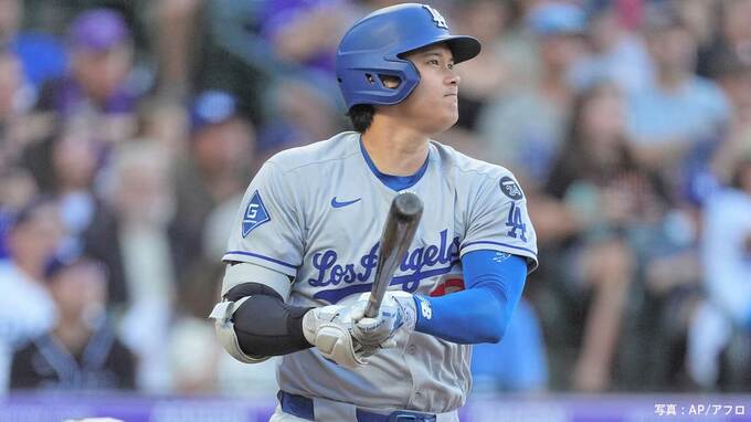 大谷翔平 6戦ぶり44号&2打点、ド軍11得点で快勝!リーグ首位タイで激しいHR王争い、明日は今季10度目二刀流へ|TBS NEWS DIG