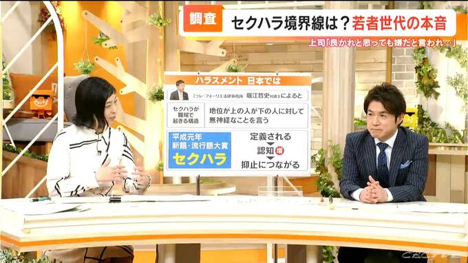 「昭和世代なんで許してください」は通用しません　セクハラの線引きは？ 「フレンドリーに個人情報を聞いてくる上司の会話が嫌」　|　名古屋・愛知・岐阜・三重のニュース【CBC news】 | CBC web
