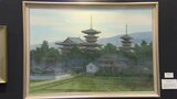 世界遺産登録12周年を記念 画家の村田林藏さん日本の世界遺産を描いた作品展 岩手・平泉町|TBS NEWS DIG
