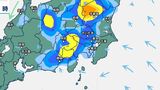 関東甲信で今夜~あす大雨おそれ「1時間50ミリ、バケツをひっくり返したような雨」週後半も発達した雨雲予想 雨シミュレーション6日夜~11日(日) | 鹿児島のニュース|MBC NEWS|南日本放送