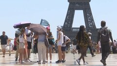 欧州各地で熱波が猛威　フランス・パリでは「命の危険」 学校休校も　2日まで続く見通し| TBS CROSS DIG with Bloomberg