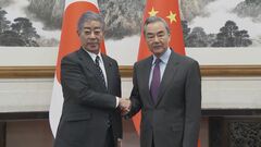 日中外相会談　意思疎通の強化で一致　来年の「最も早い適切な時期」に王毅外相が訪日へ| TBS CROSS DIG with Bloomberg