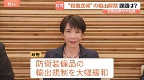 殺傷能力ある武器輸出“原則として認める” 防衛装備品の輸出めぐり制限を大幅緩和　安保政策の大転換…課題は国民からの幅広い理解【記者解説】|TBS NEWS DIG